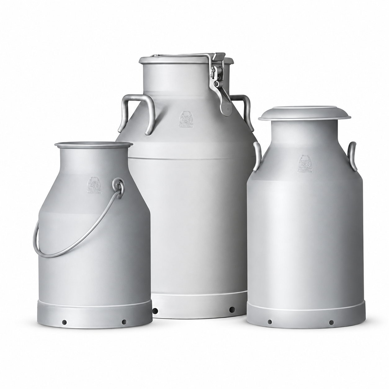 PARAS milk cans for storage and transport