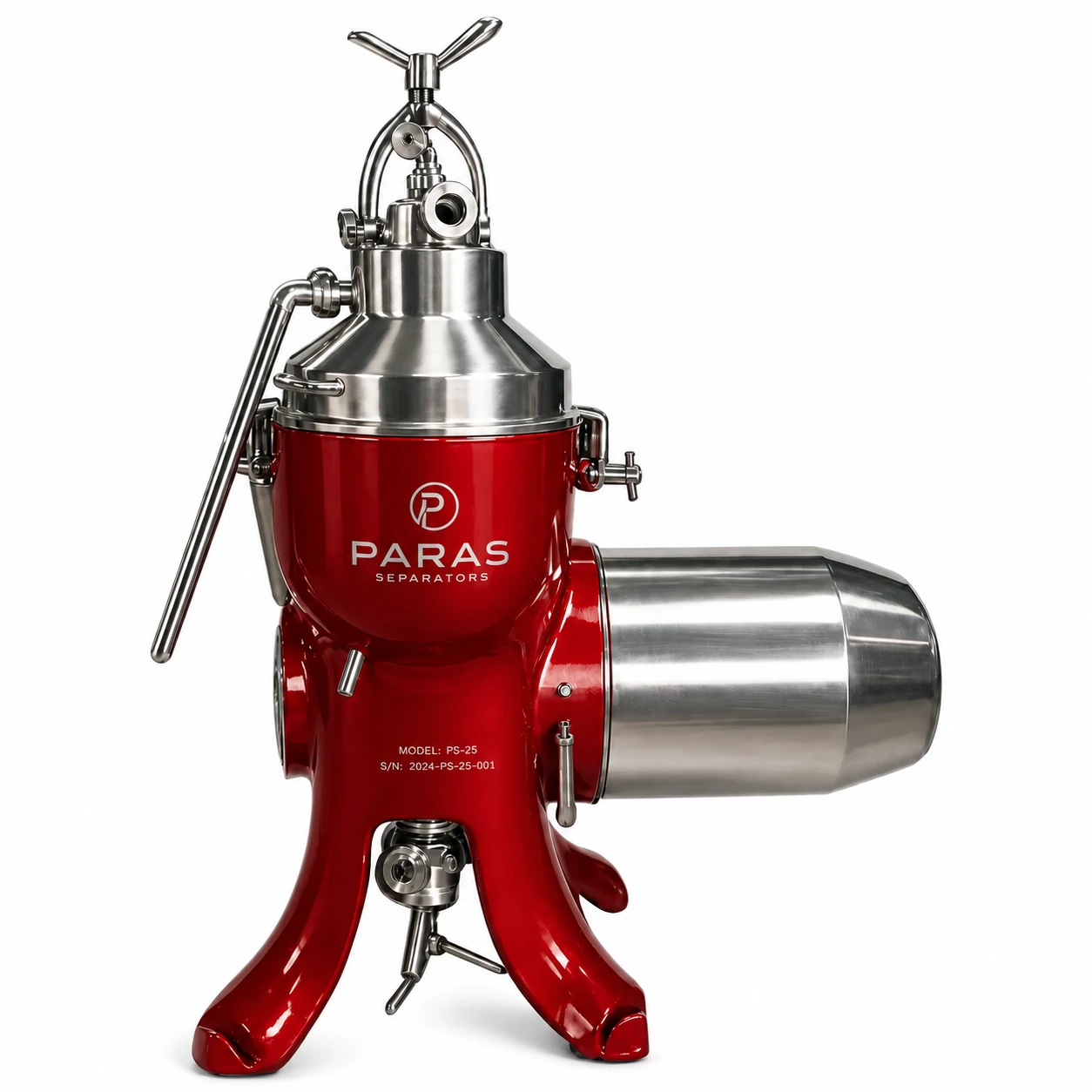 PARAS GR A3 online cream separator, 3,000 LPH