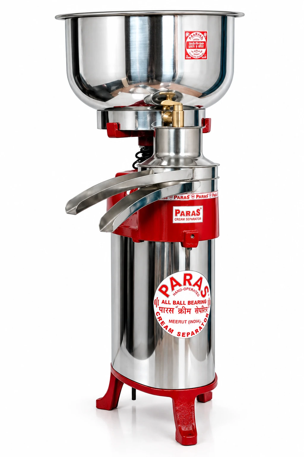 PARAS GR 108 all-electric cream separator, 600 LPH