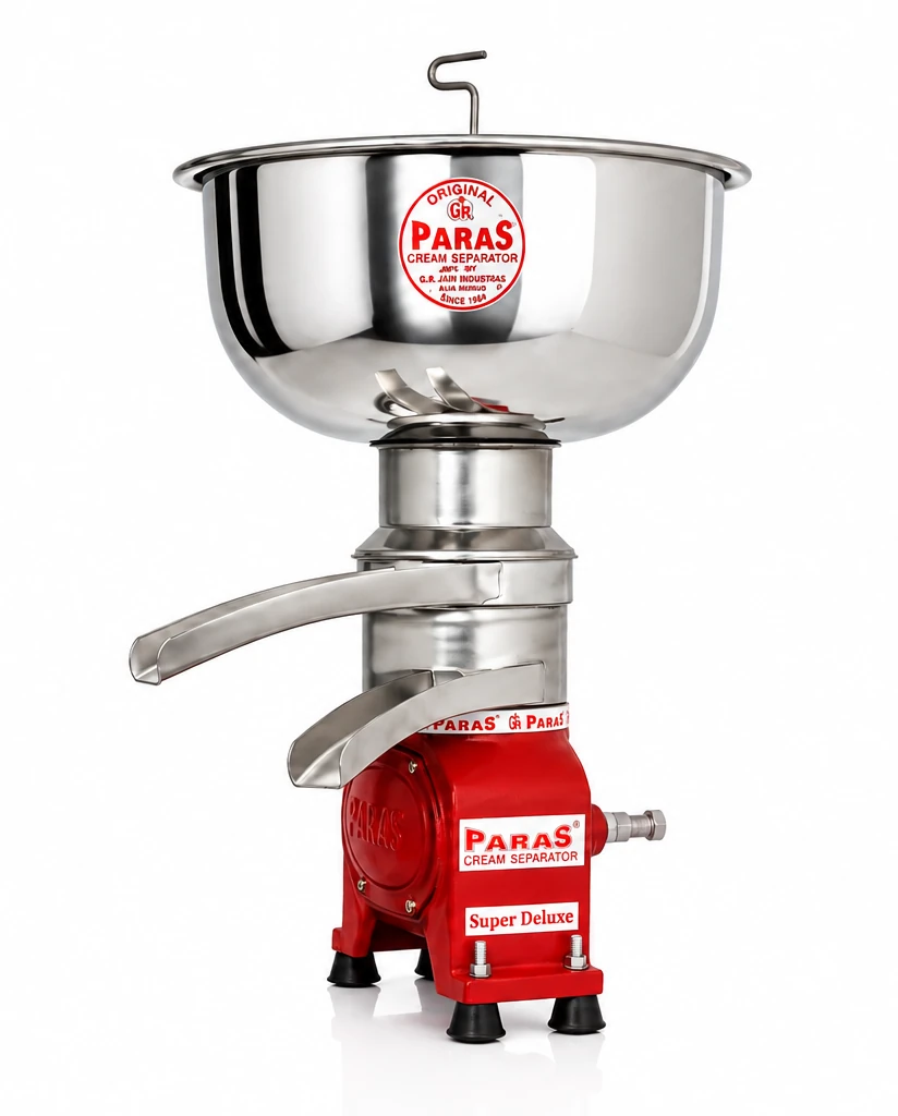 PARAS GR 7 Super Deluxe cream separator, 60 LPH