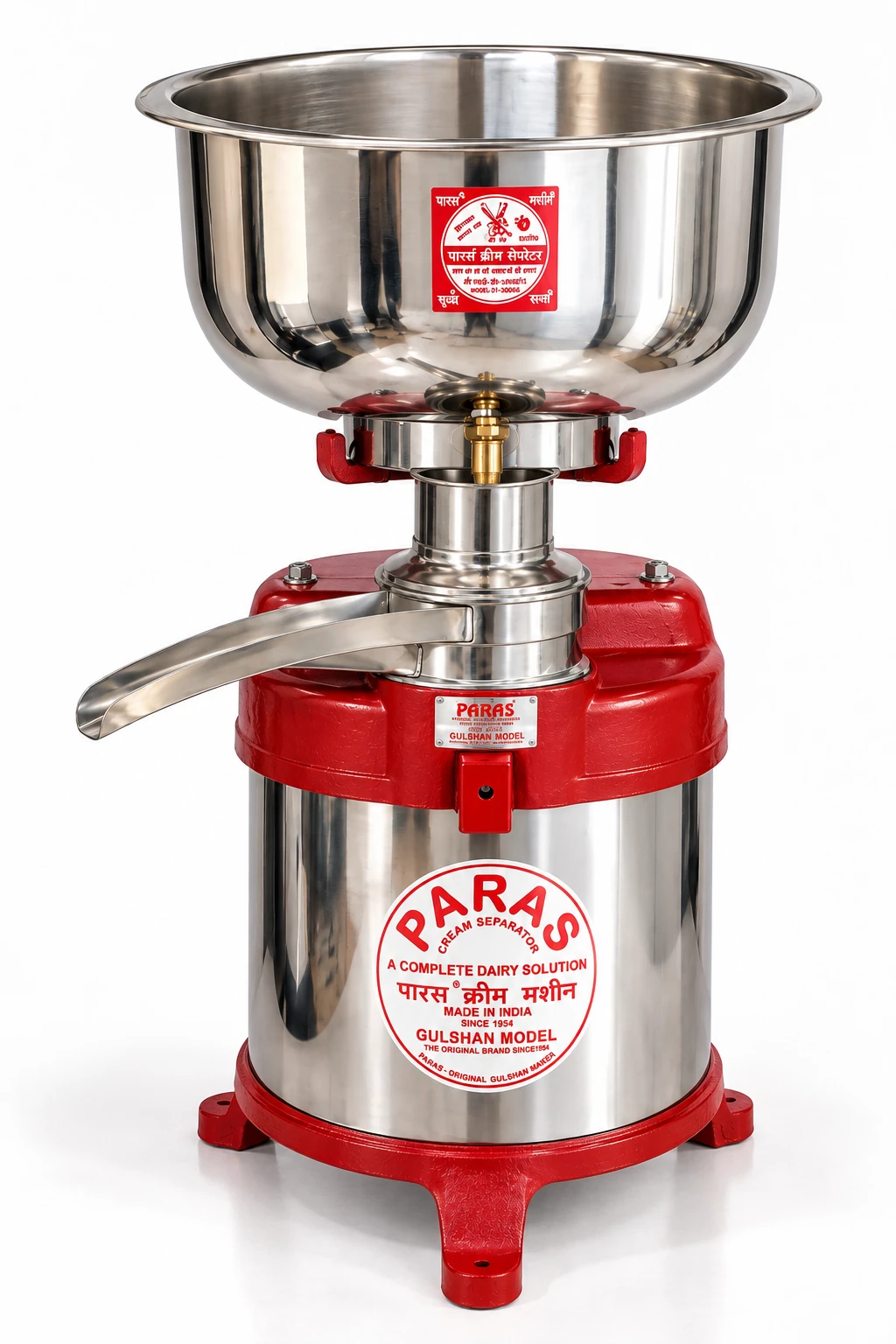 PARAS GR 9 cream separator, 165 LPH