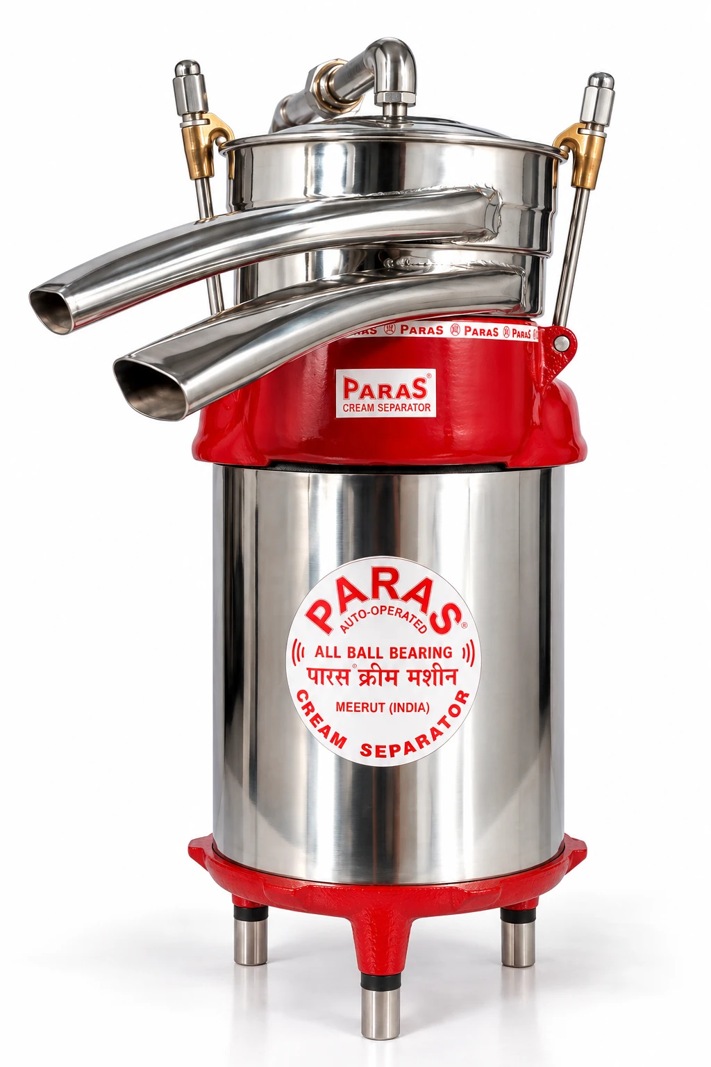PARAS GR A1 AEP pump-fed cream separator, 1,200 LPH