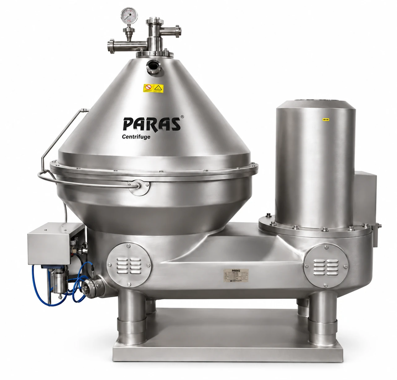 PARAS GR A5 Online auto-clean cream separator, 5,000 LPH
